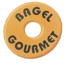 Bagel gourmet's logo.